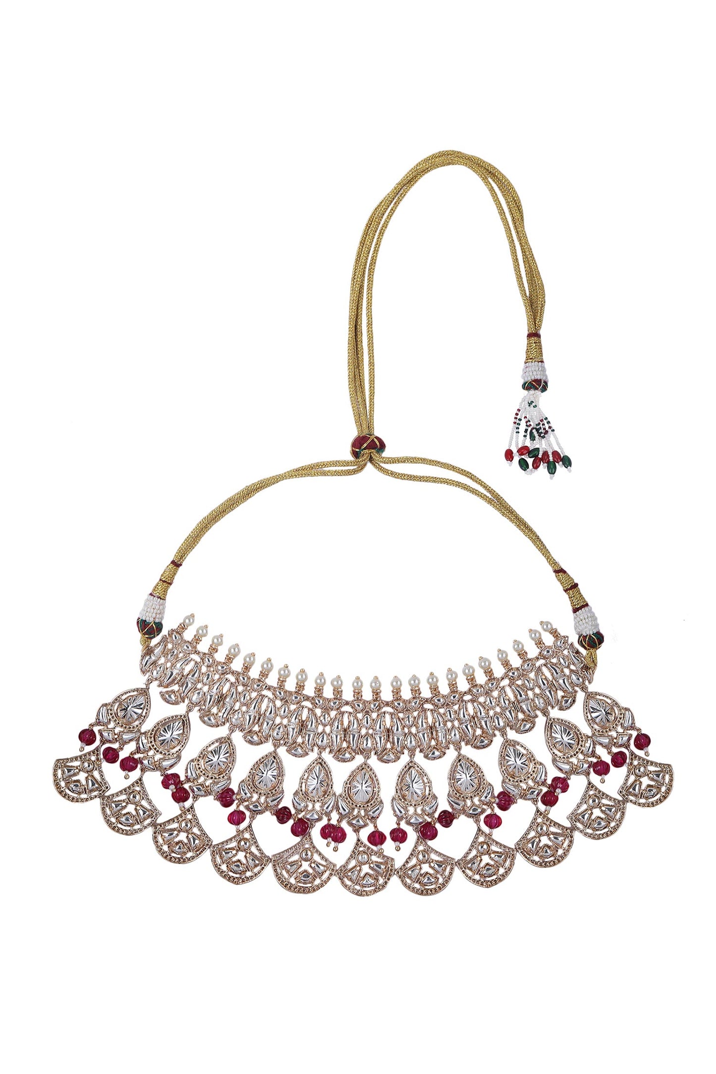 Stone Embellished Choker Set 
