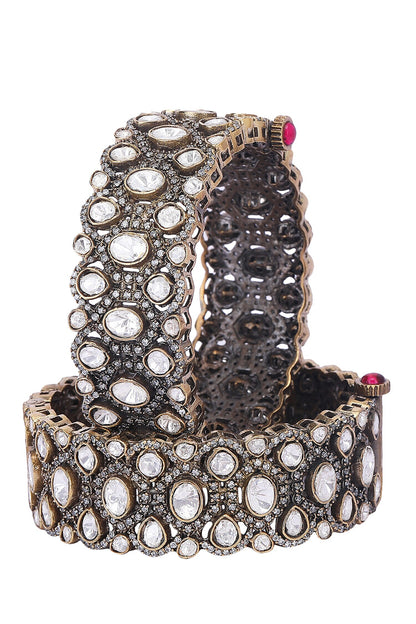 Kundan Studded Bangle - Single Pc 