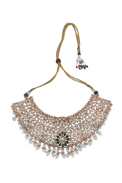 Stone Embellished Necklace Set 
