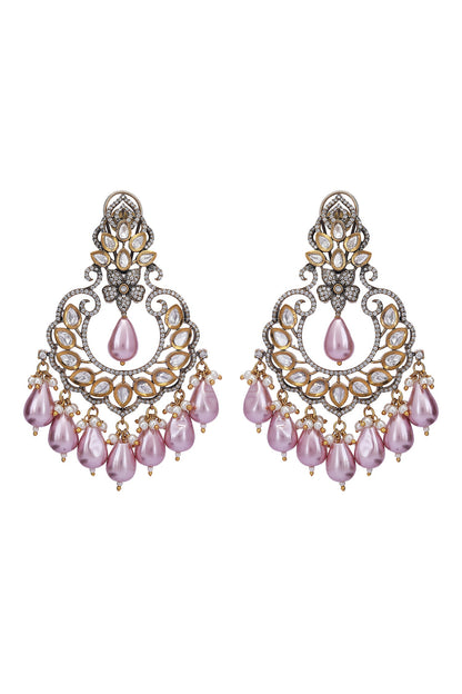 Kundan Studded Chandbalis 
