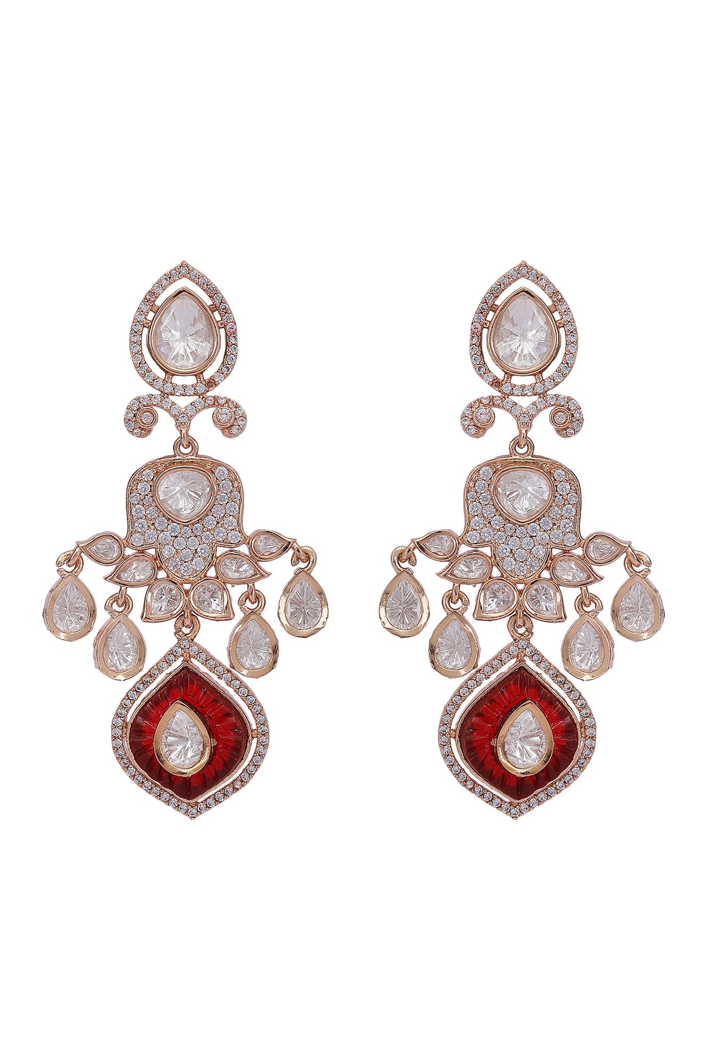 Kundan Studded Necklace Set 