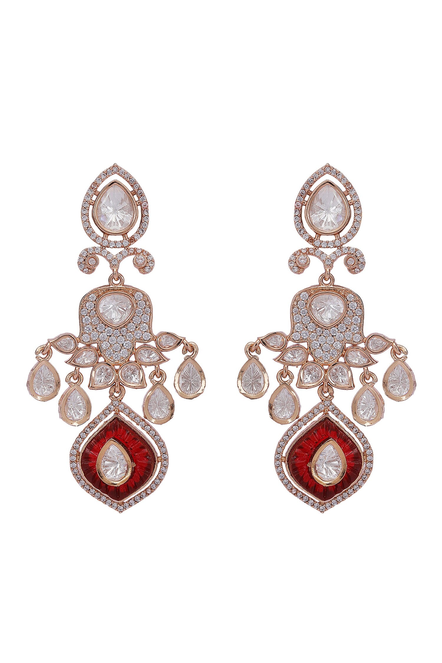 Kundan Studded Necklace Set 