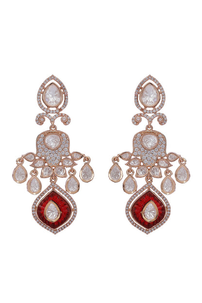 Kundan Studded Necklace Set 