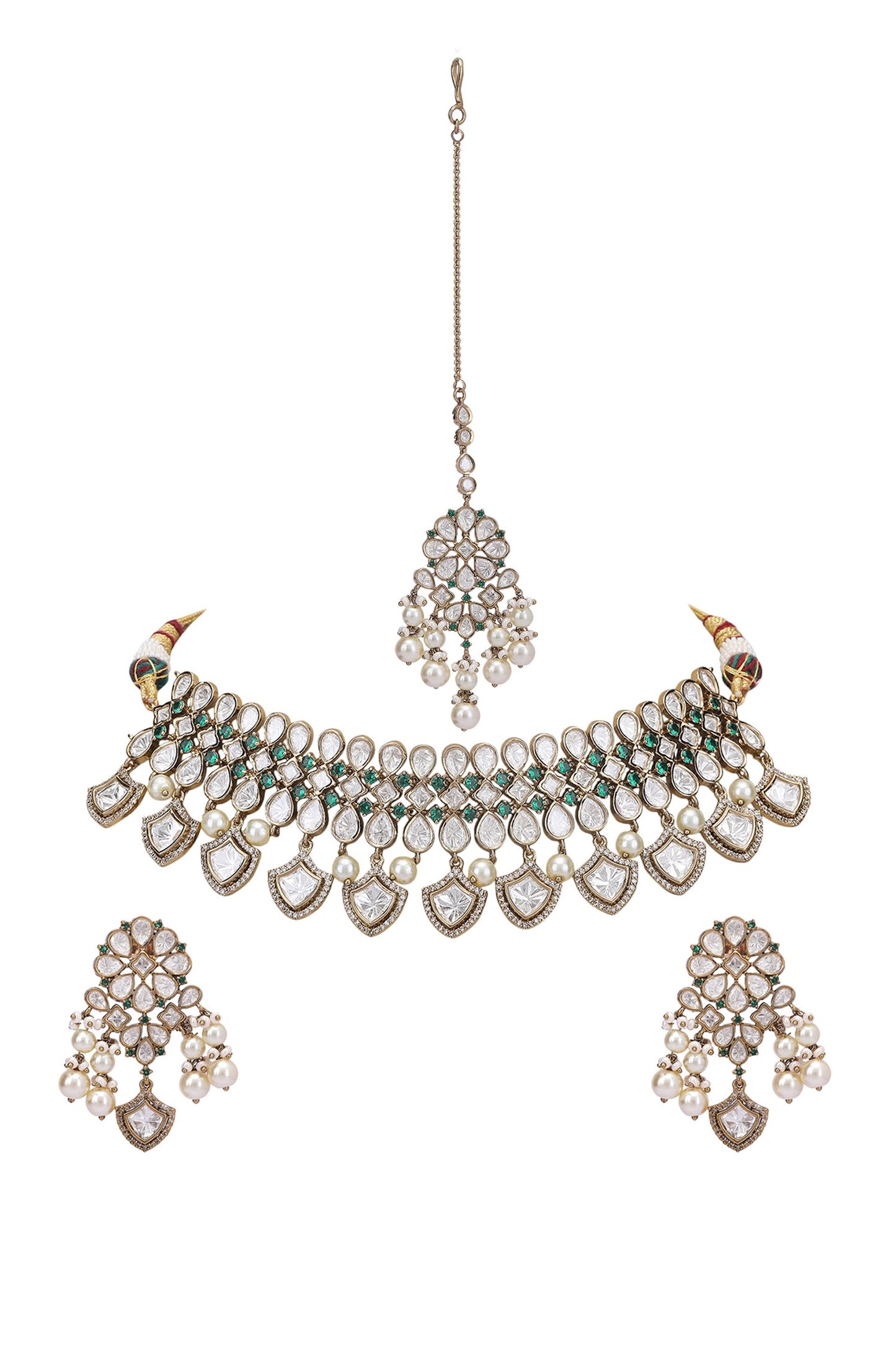 Kundan Embellished Choker Set 