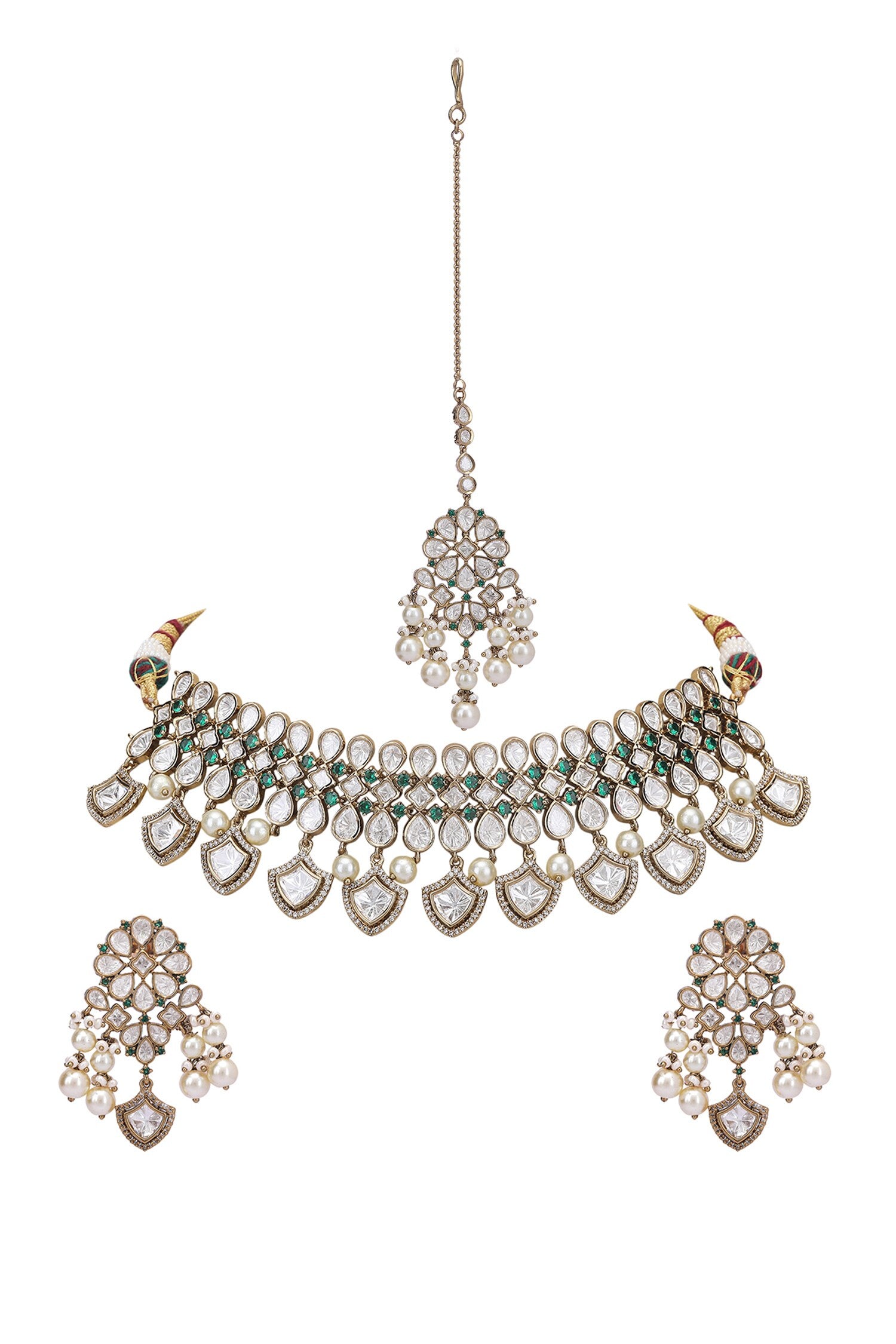 Kundan Embellished Choker Set 
