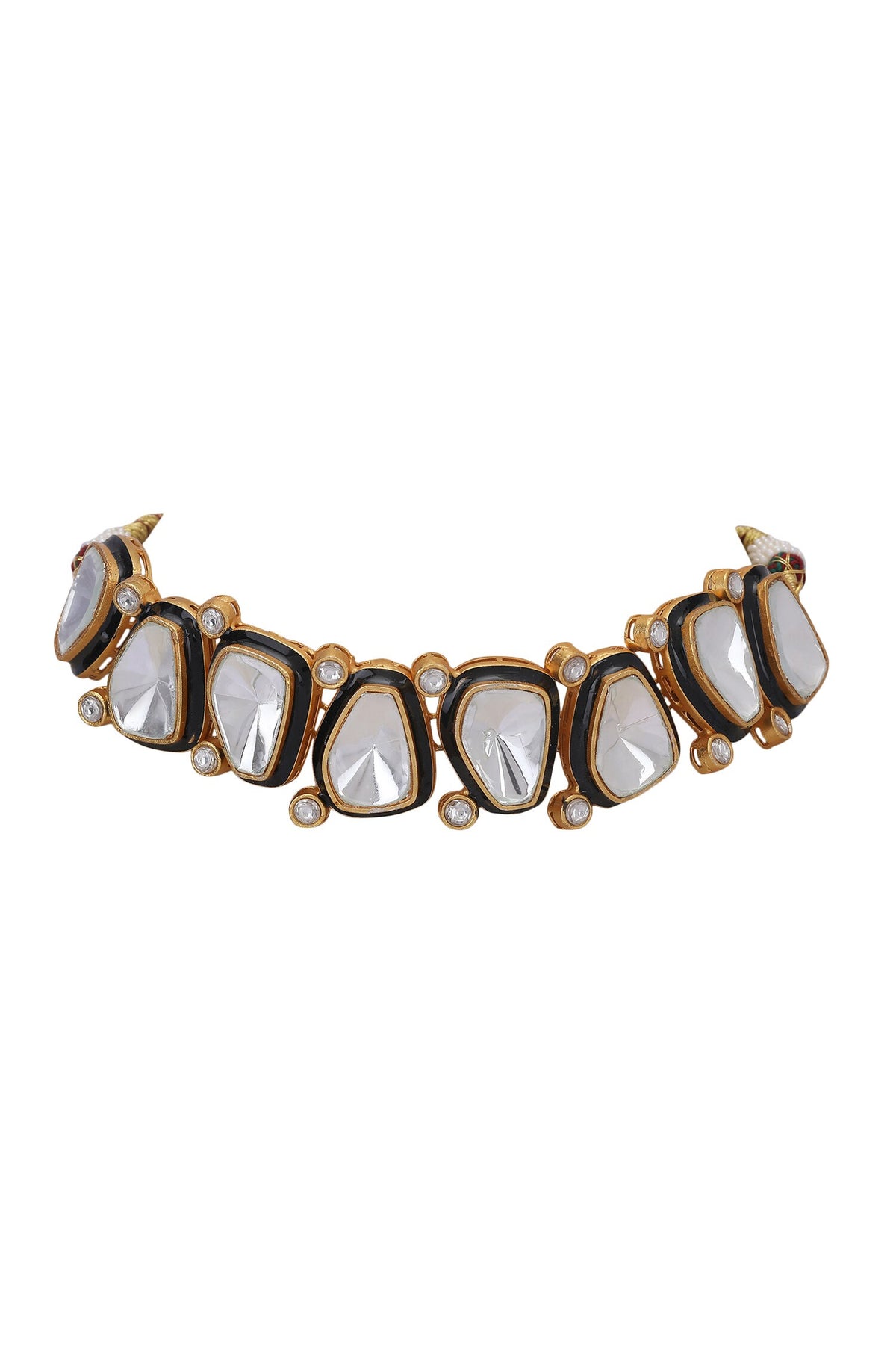 Geometric Carved Choker Set 