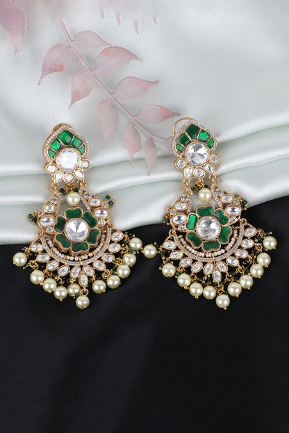 Tear Drop Carved Chandbalis 