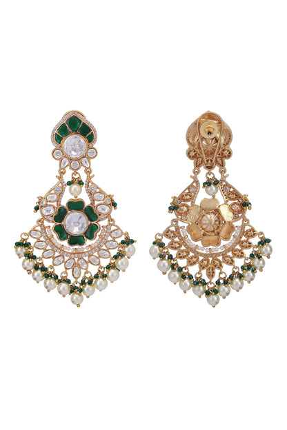 Tear Drop Carved Chandbalis 