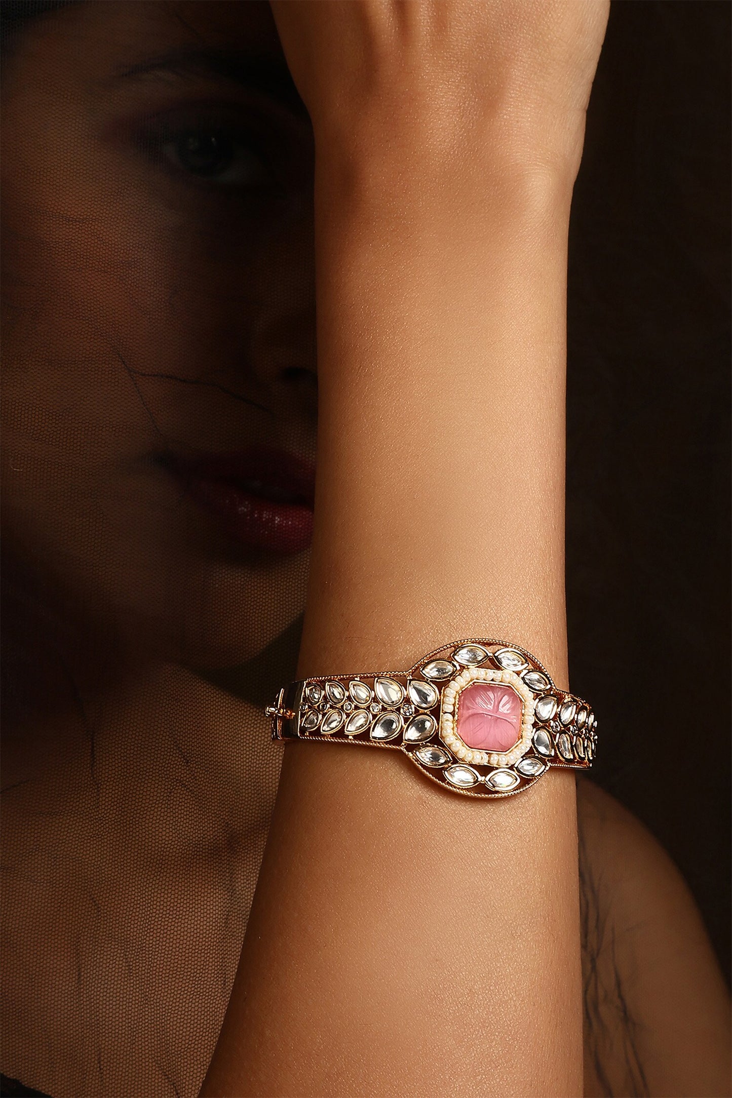 Kundan Embellished Bracelet 