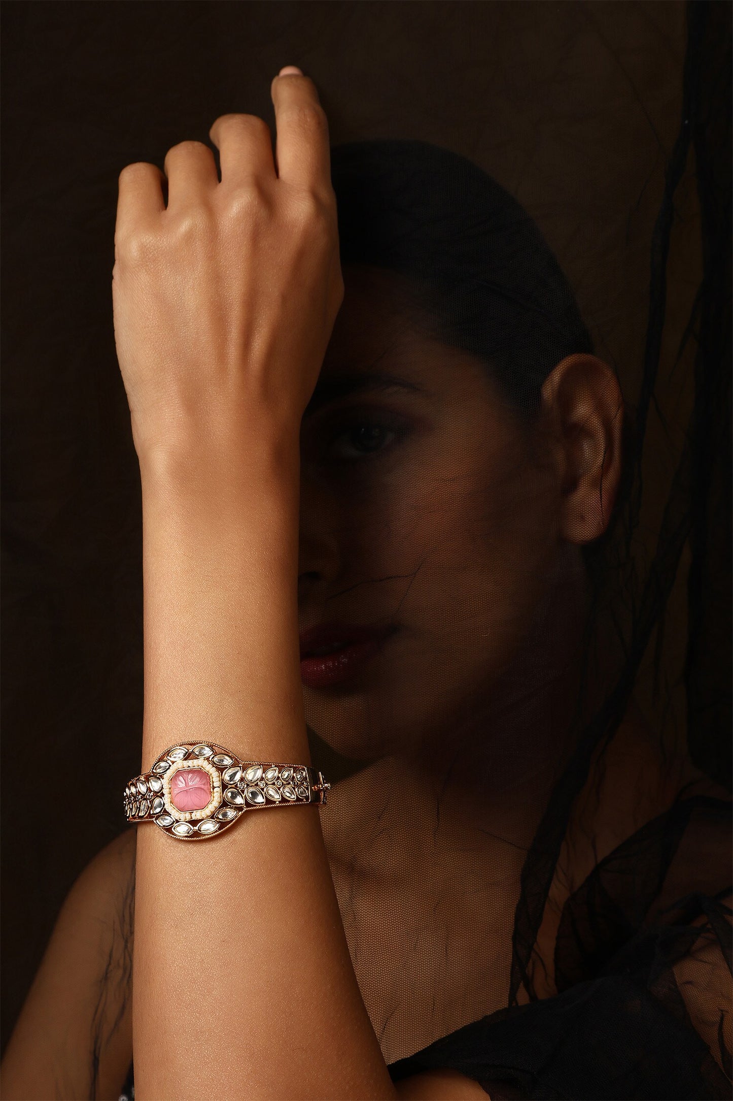 Kundan Embellished Bracelet 