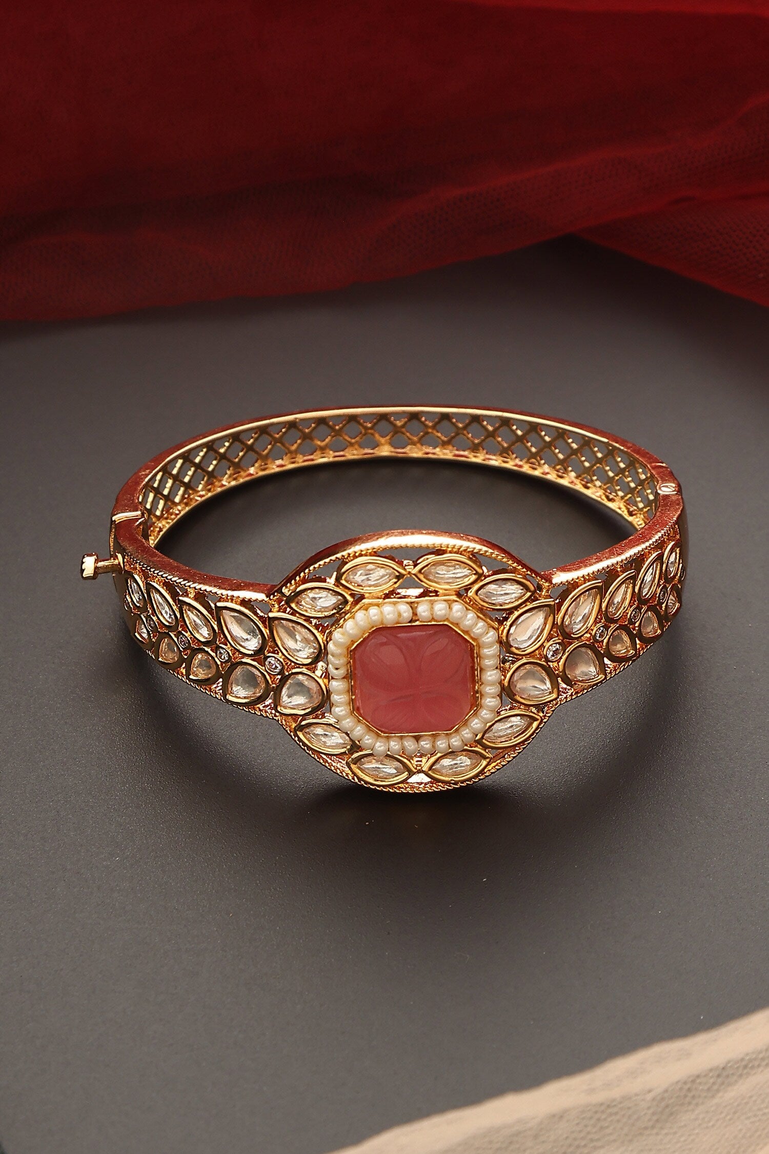Kundan Embellished Bracelet 