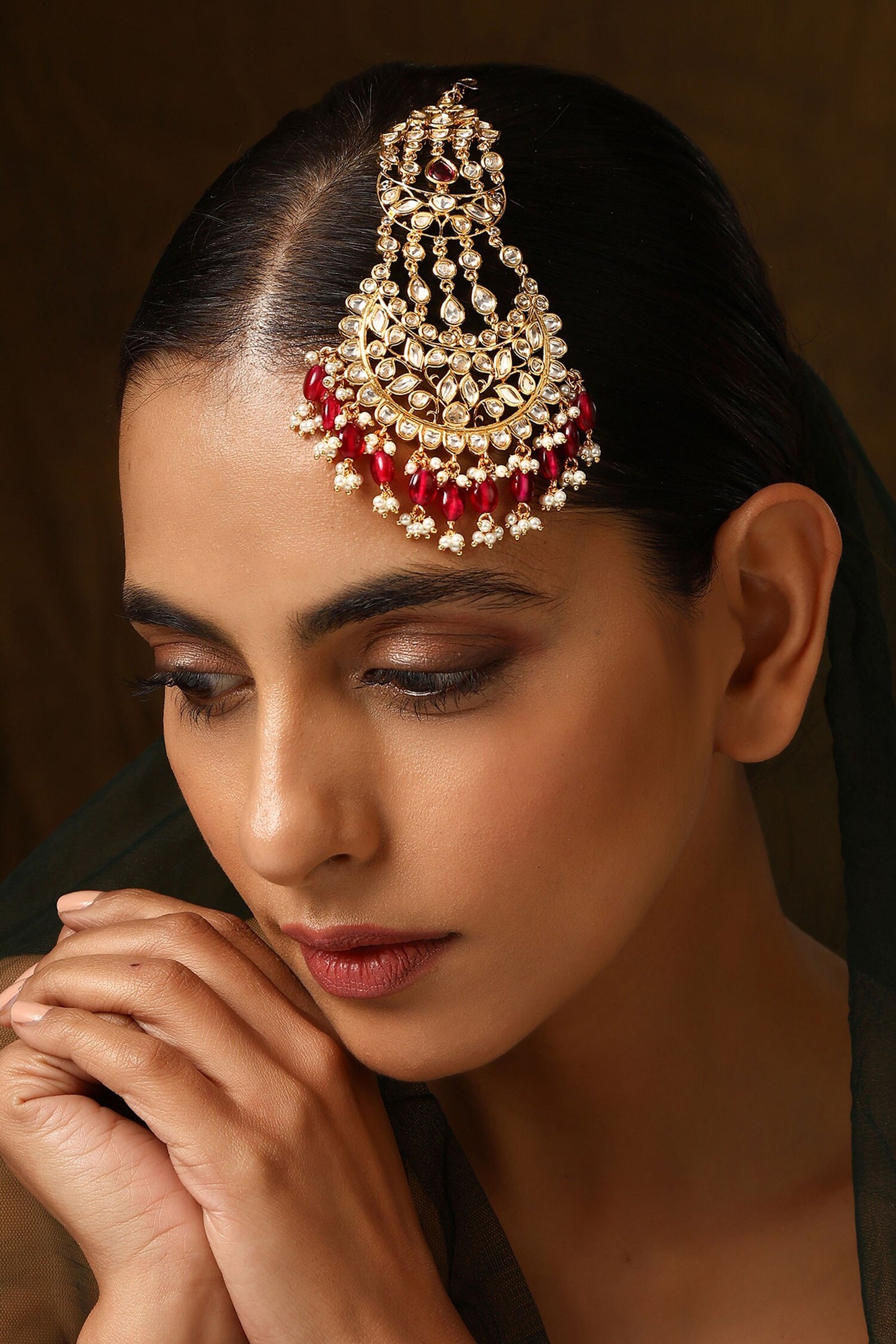 Flower Cutwork Embellished Passa 