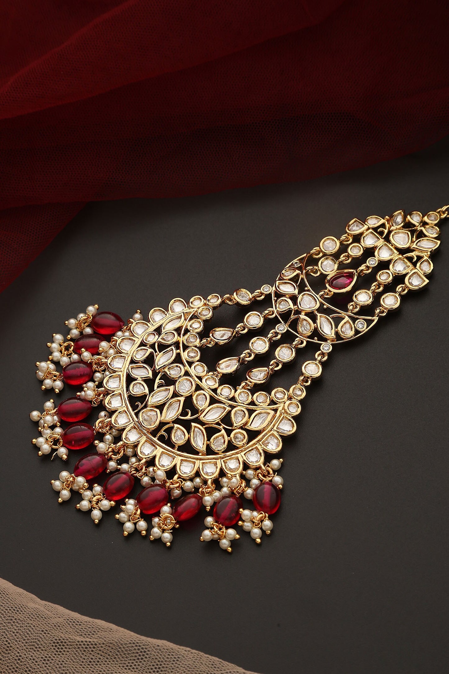 Flower Cutwork Embellished Passa 