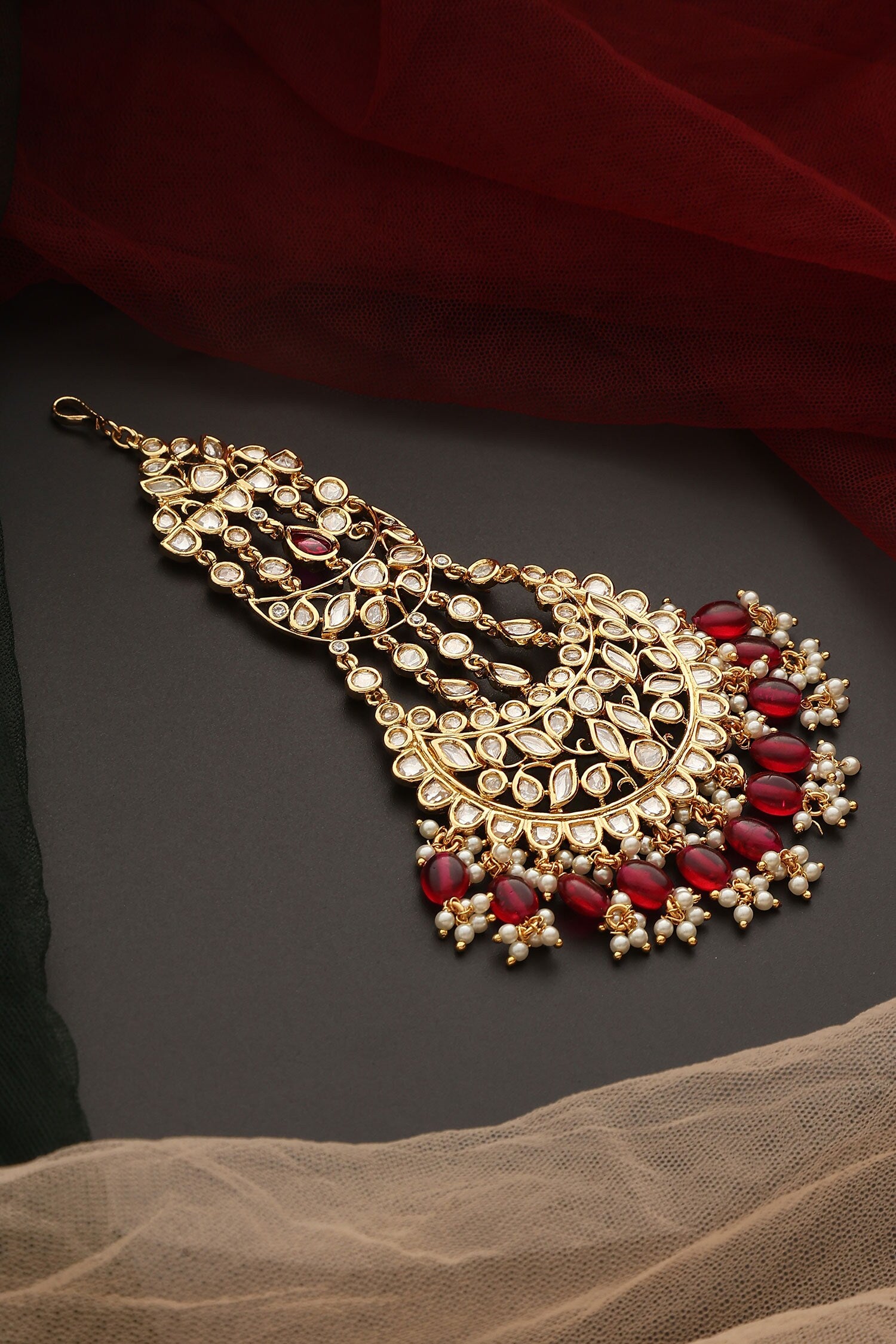 Flower Cutwork Embellished Passa 