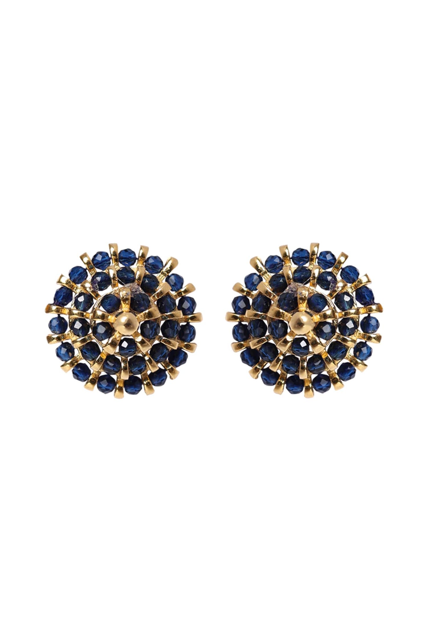 Bead Embellished Stud Earrings 