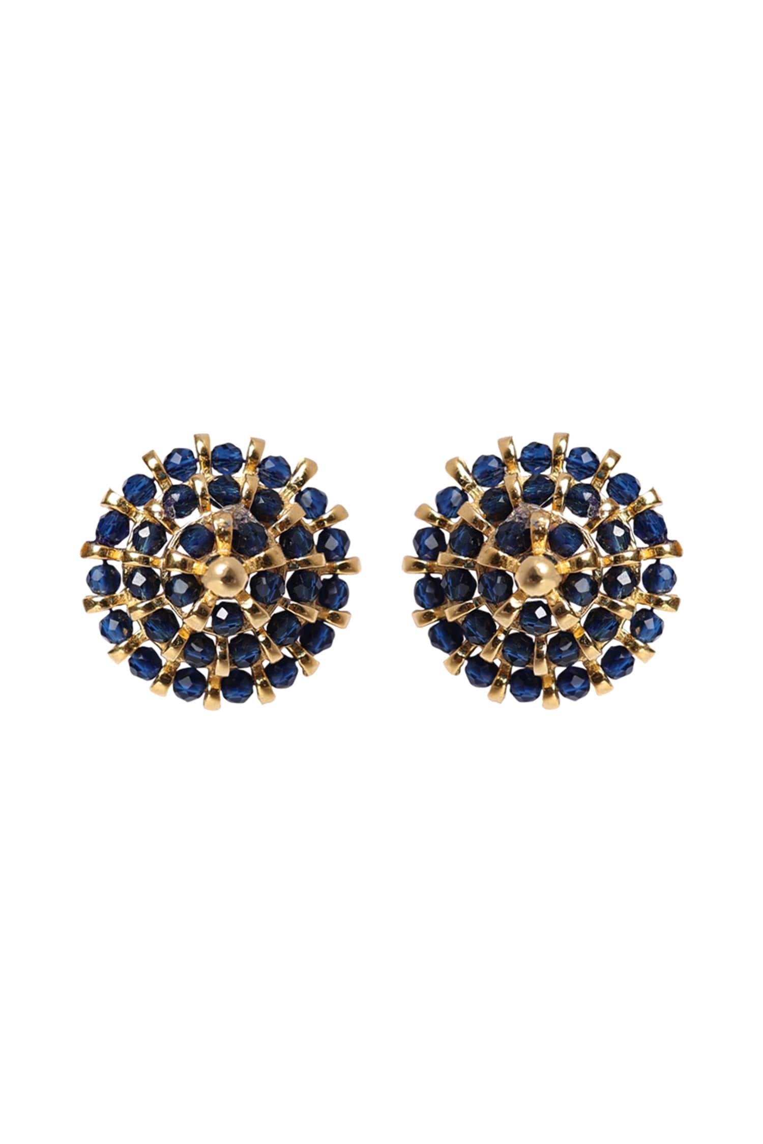 Bead Embellished Stud Earrings 