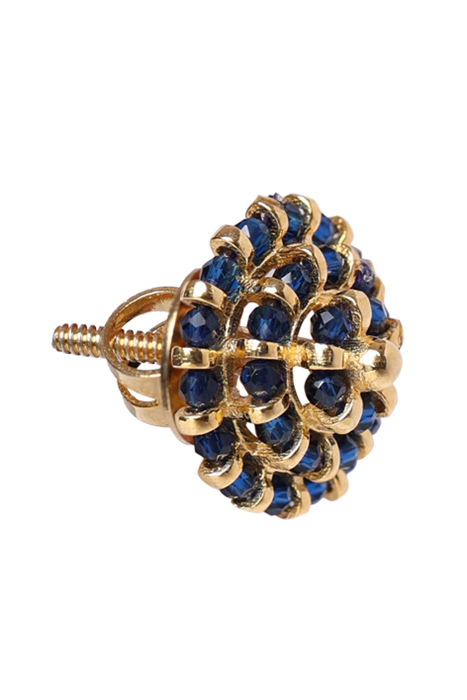 Bead Embellished Stud Earrings 