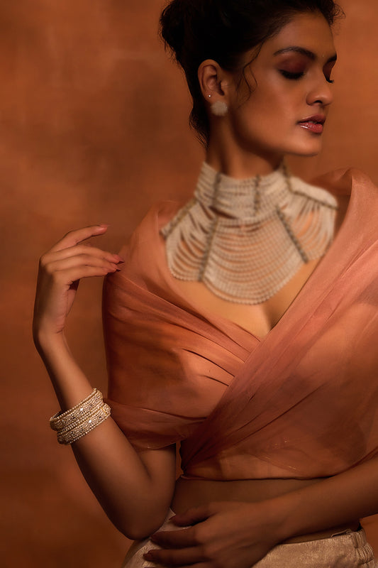 Pearl Embellished Pair of Bangles 