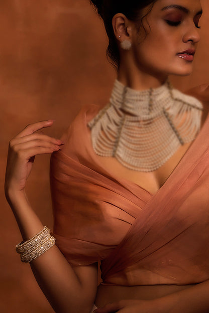 Pearl Embellished Pair of Bangles 