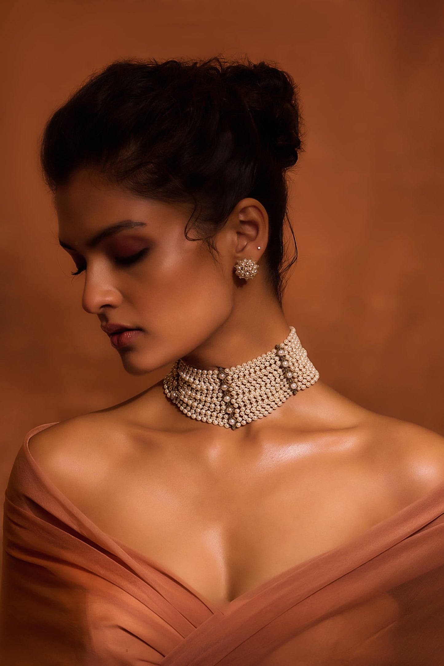 Fresh Water Pearl Layered Necklace 