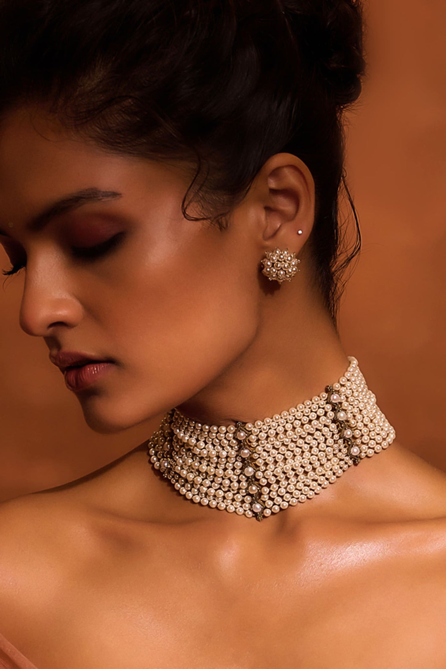 Fresh Water Pearl Layered Necklace 