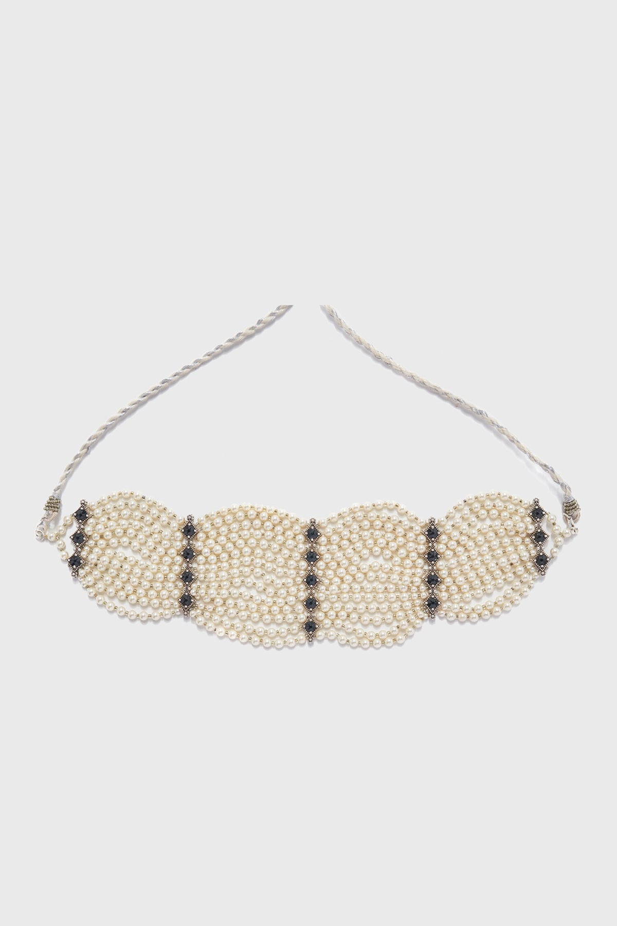 Fresh Water Pearl Multi Layered Necklace 