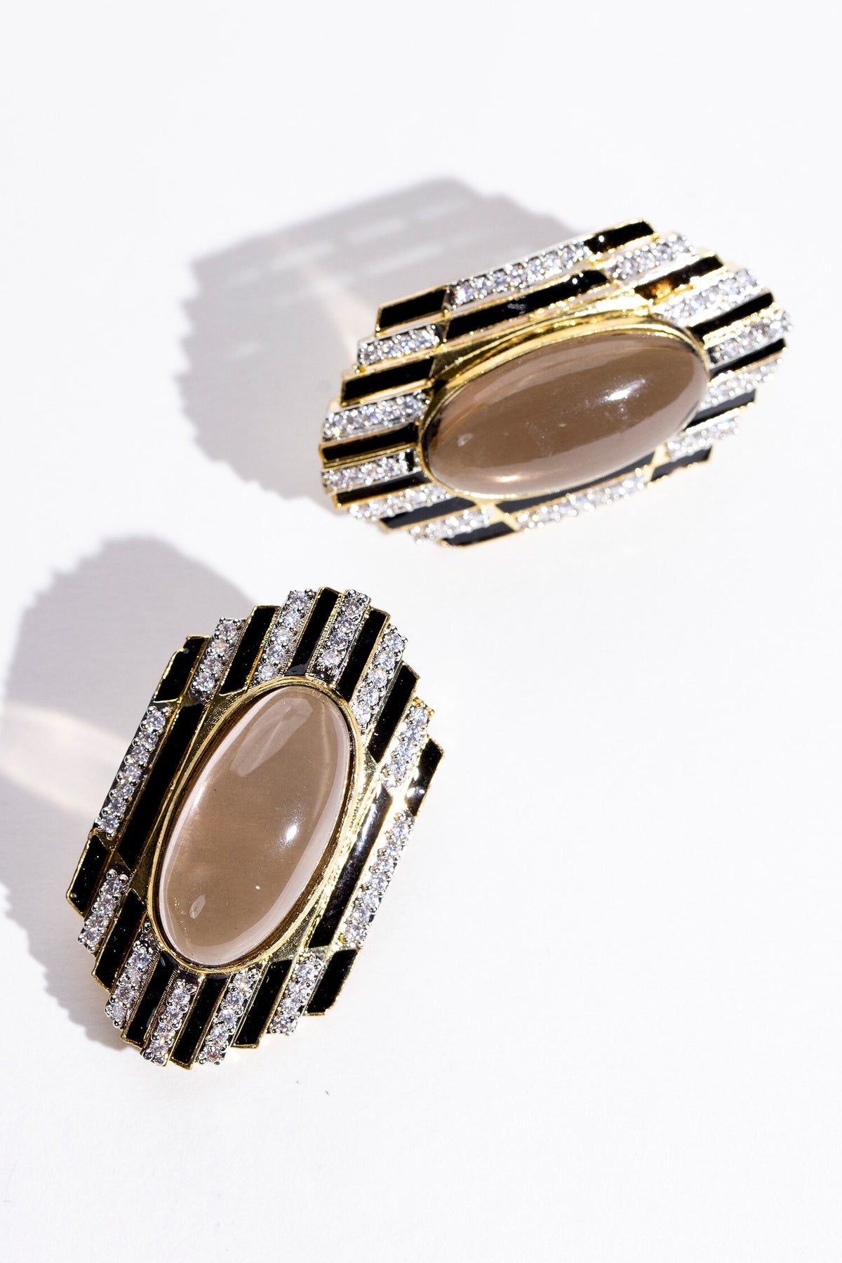 Uber & Unique Stone Embellished Earrings 