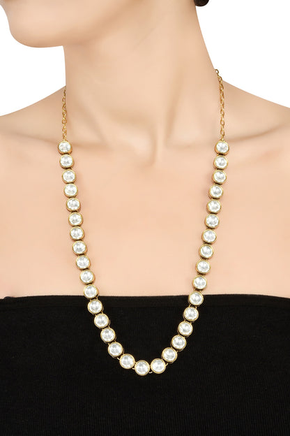 Anika Stone Studded Necklace 