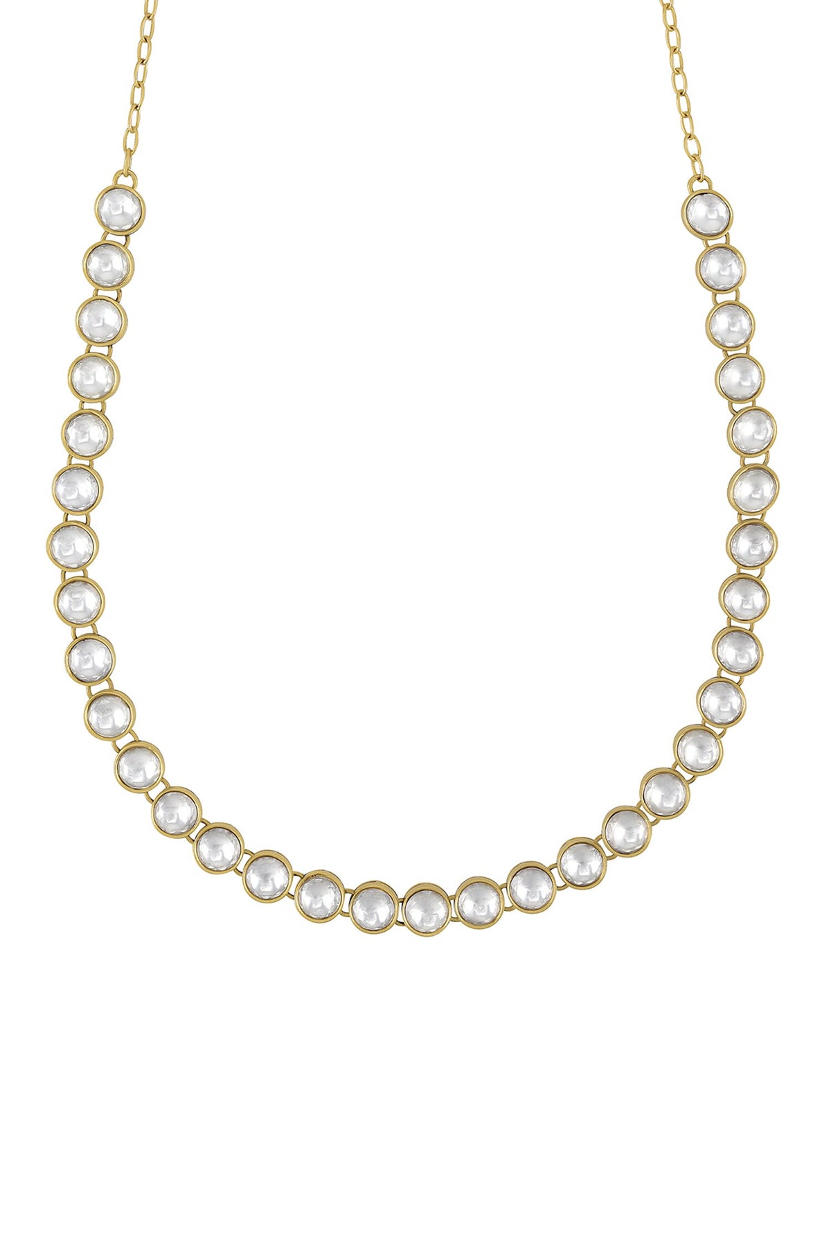 Anika Stone Studded Necklace 