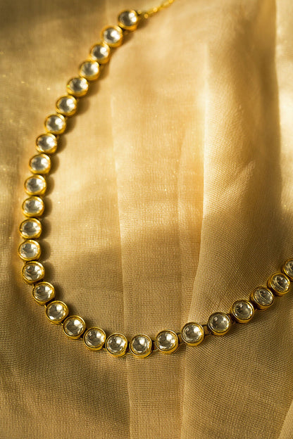 Anika Stone Studded Necklace 