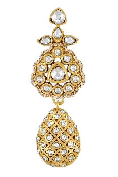Tvisha Floral Cutwork Earrings 