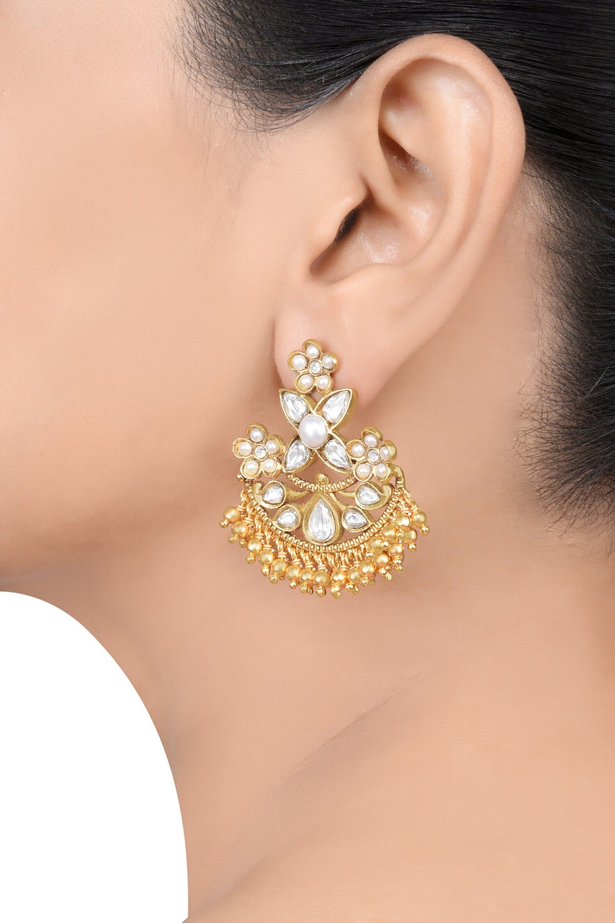 Shagufta Chandbali Earrings 