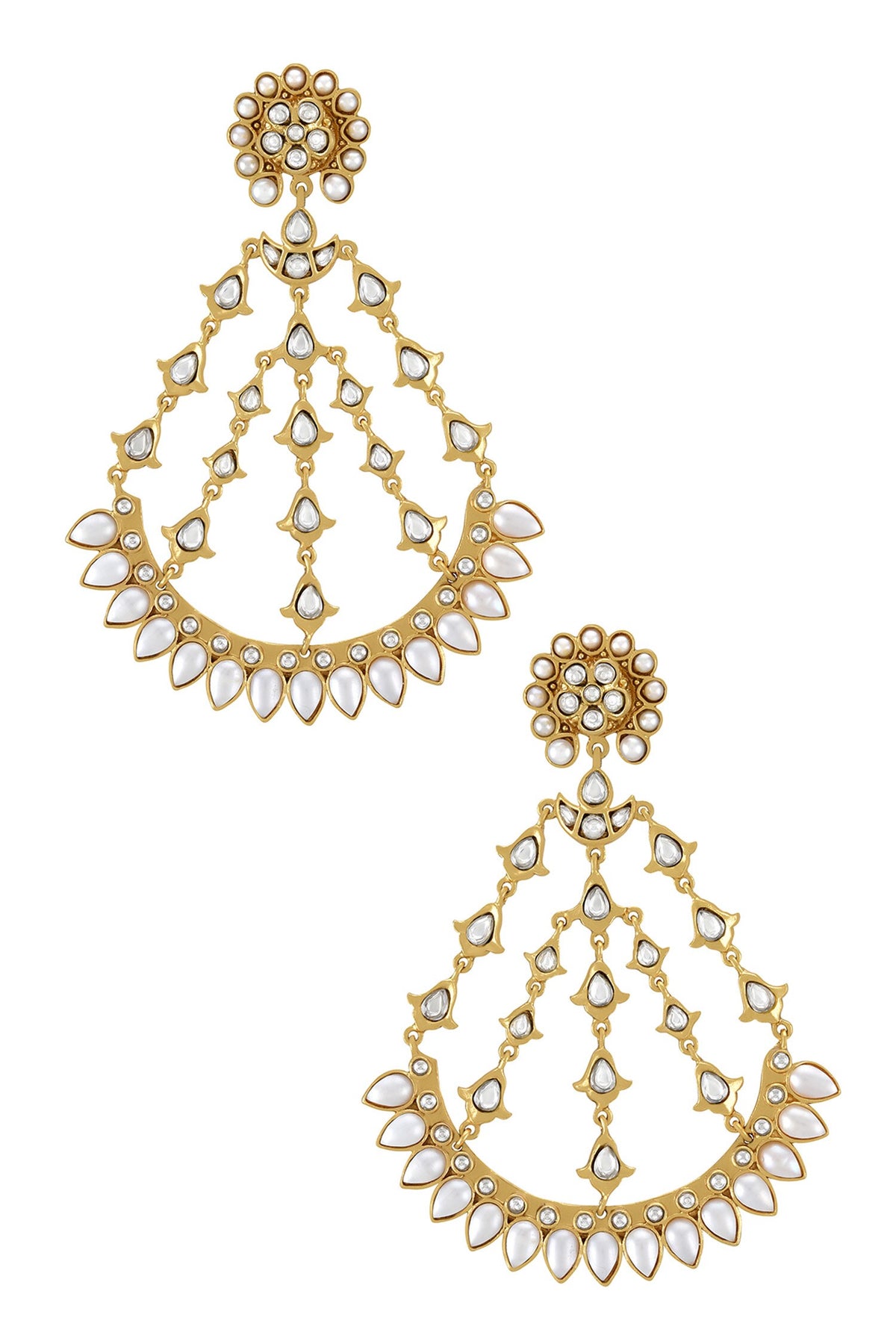 Revathi Stone Embellished Earrings 
