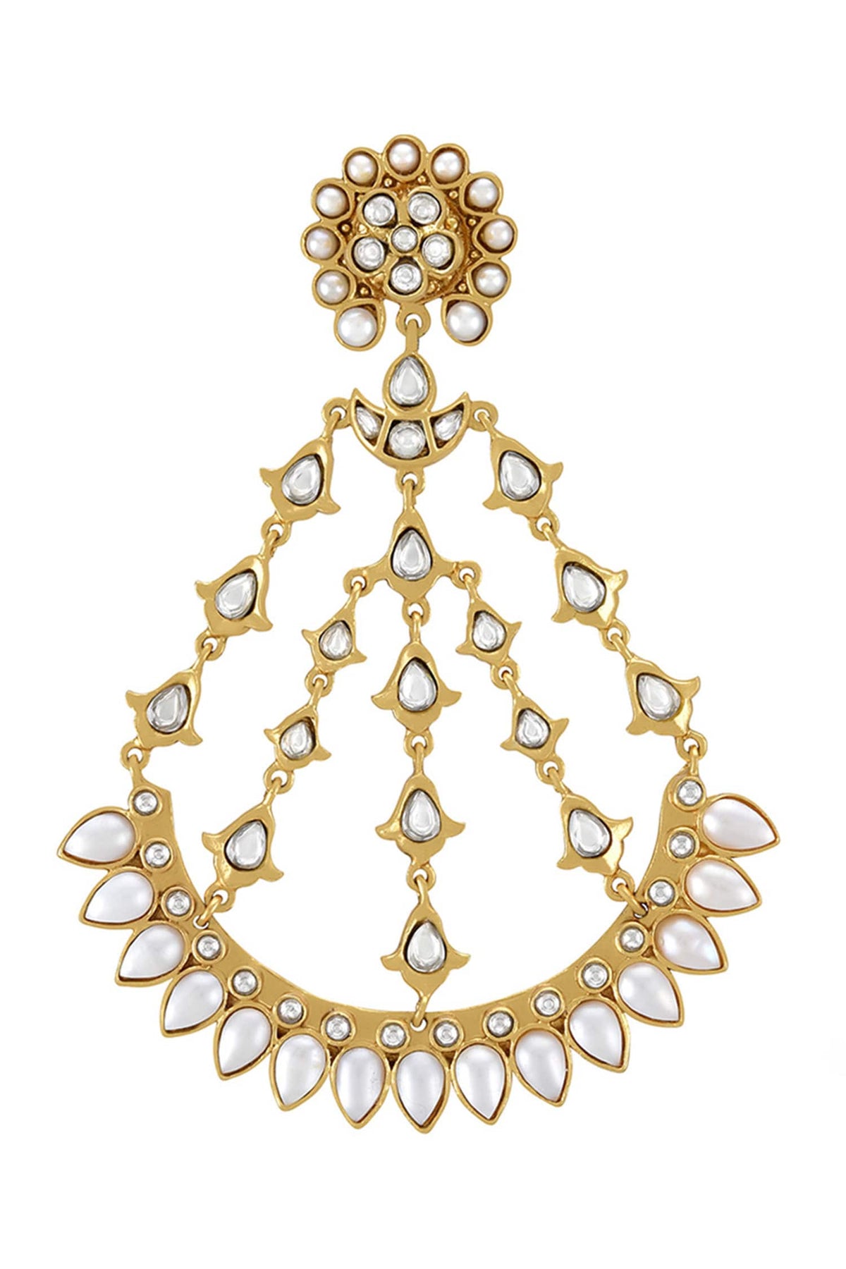 Revathi Stone Embellished Earrings 