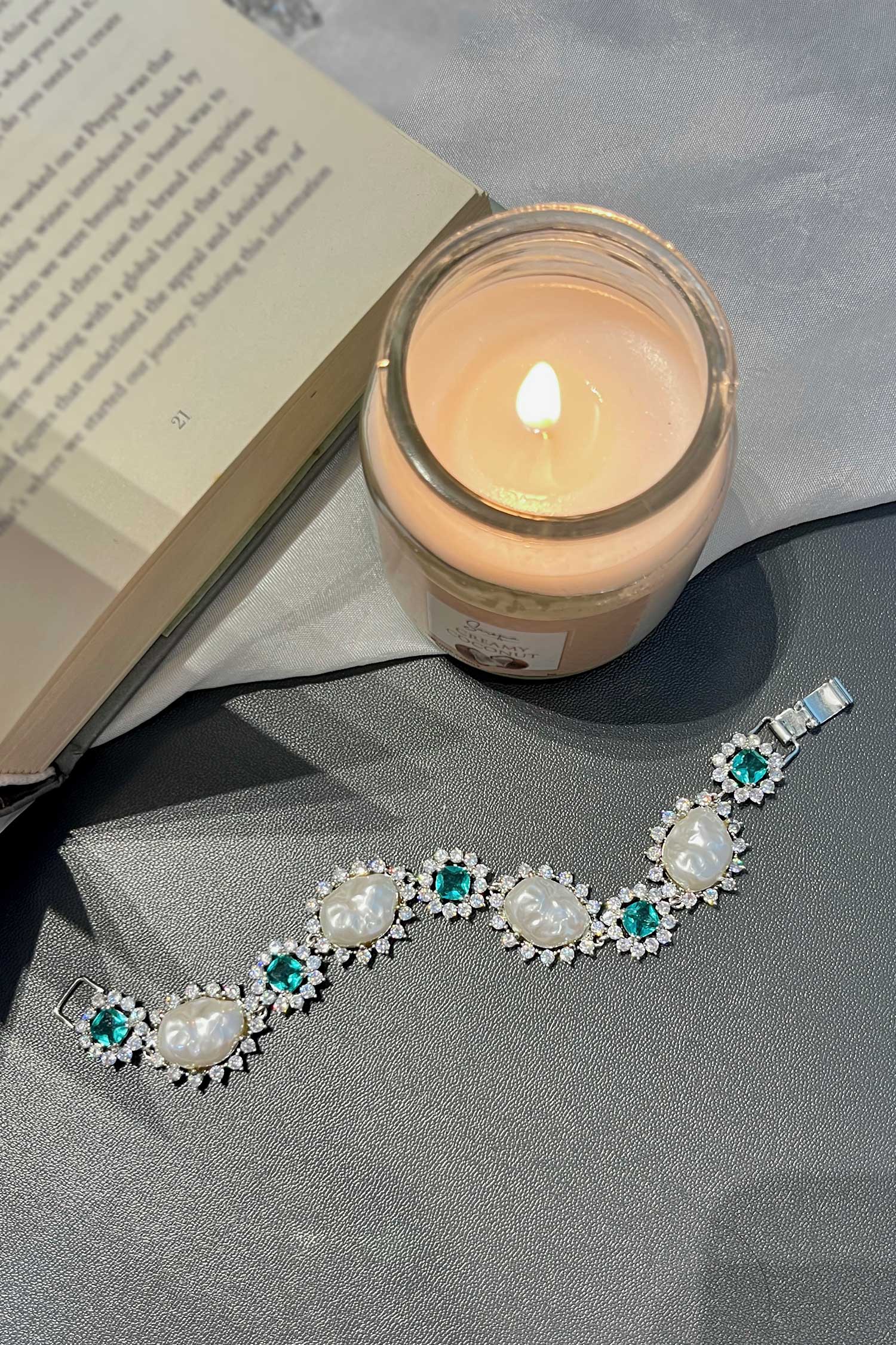 Zirconia Studded Bracelet 