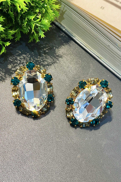 Zirconia Embellished Earrings 