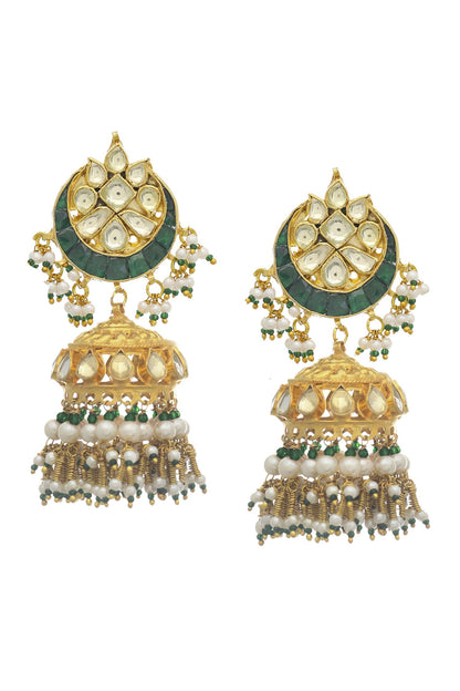 Jadau Embellished Jhumkas 