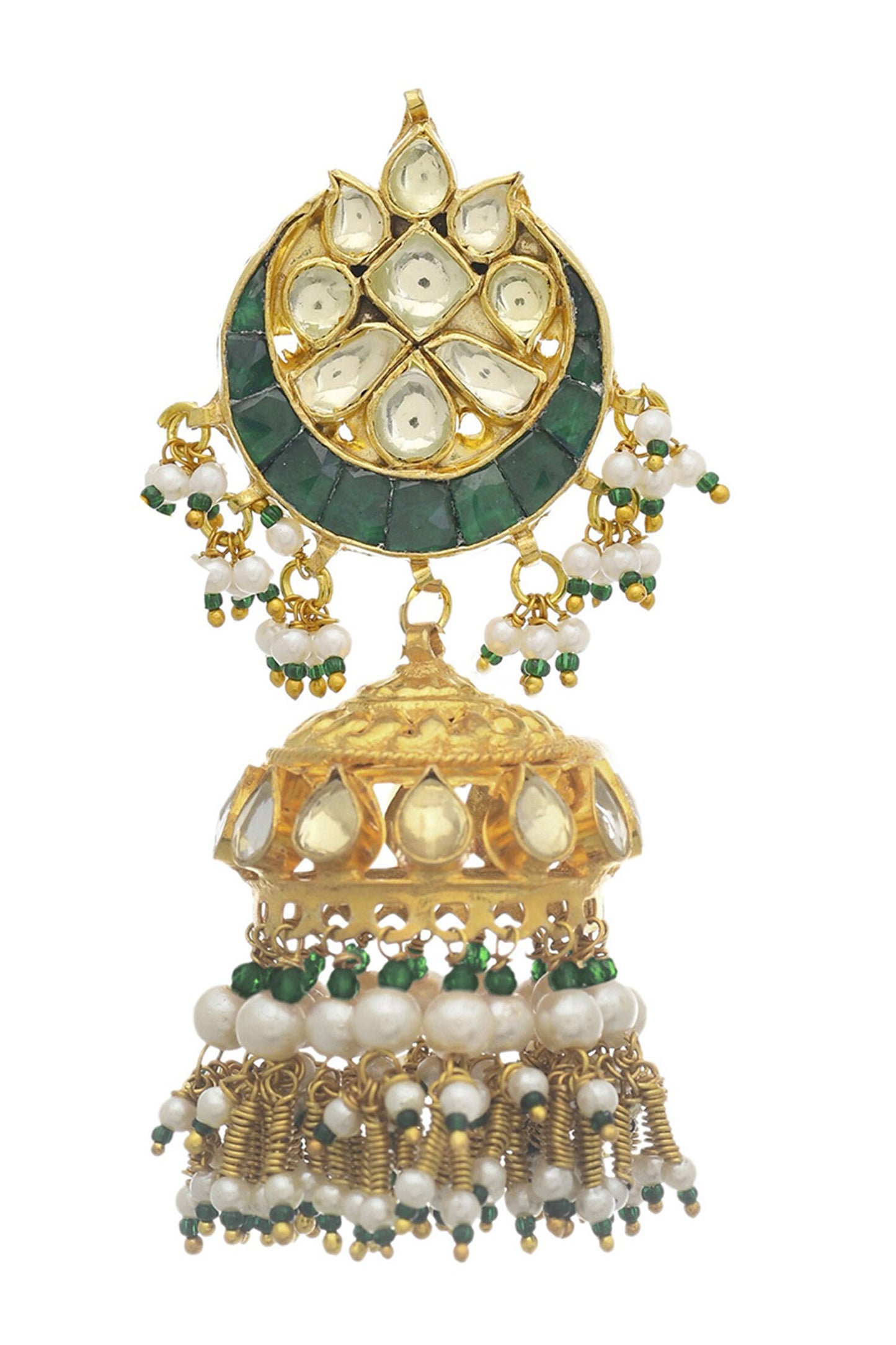 Jadau Embellished Jhumkas 
