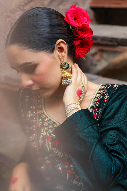 Jadau Embellished Jhumkas 