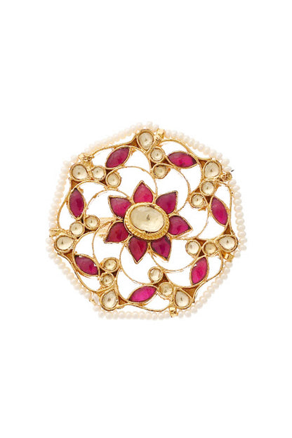 Ruby Embellished Ring 