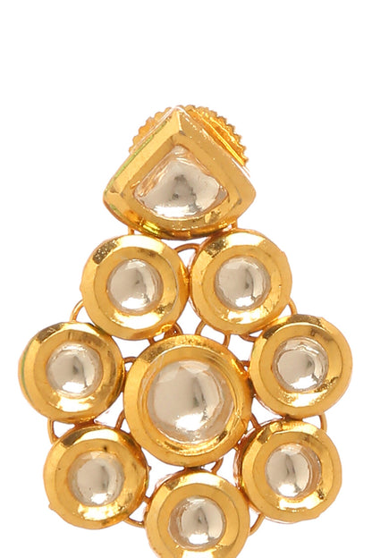 Kundan Embellished Floweret Earrings 