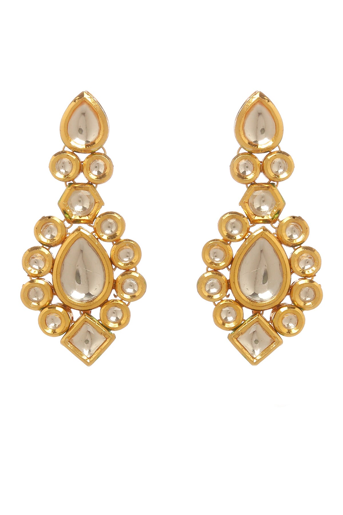 Cluster Bloom Kundan Embellished Jewellery Set 