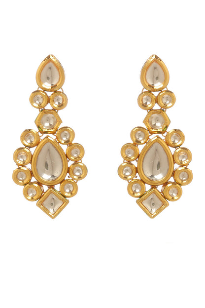 Cluster Bloom Kundan Embellished Jewellery Set 