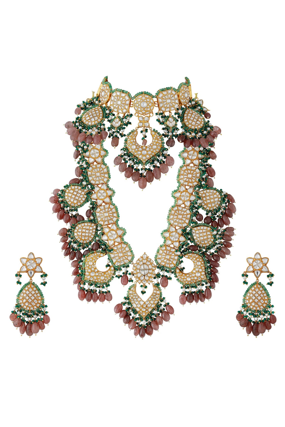 Embellished Bridal Necklace Set 