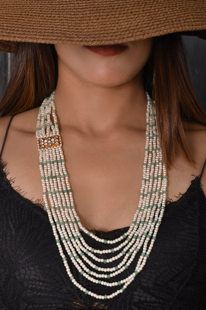 Kundan Embellished Mala 