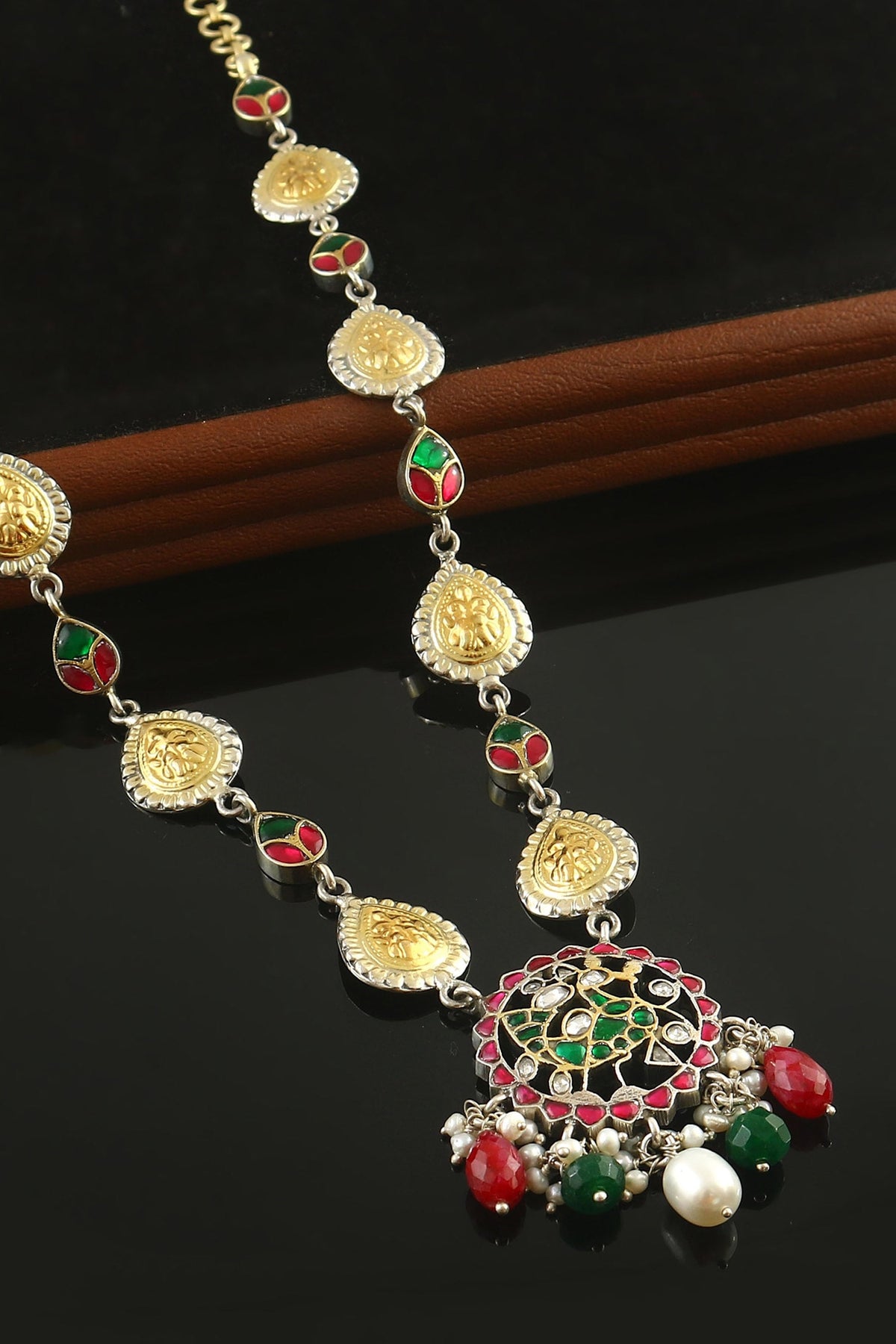 Peacock Kundan Jadau Necklace 