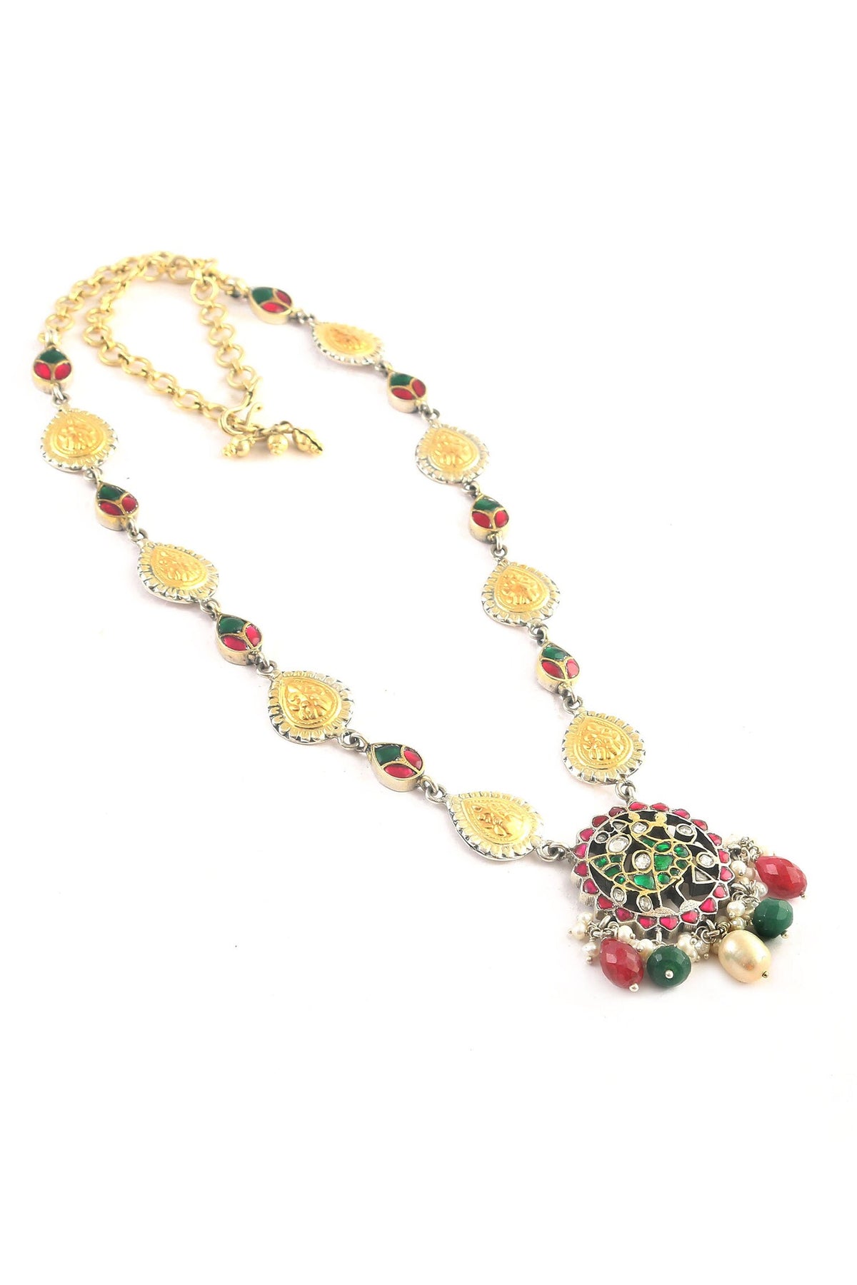 Peacock Kundan Jadau Necklace 