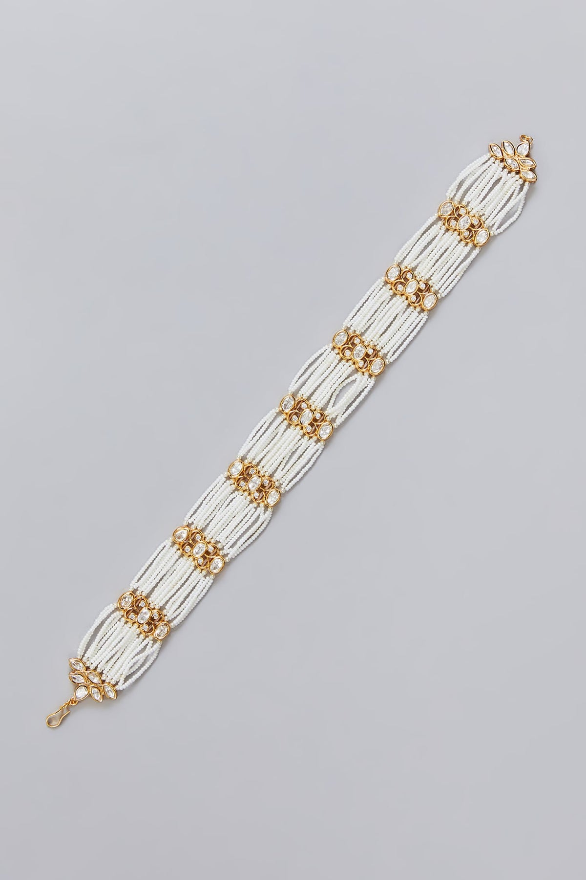 Kundan & Polki Embellished Mathapatti 