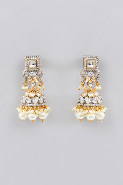 Phool Bagh Kundan Stone Embellished Jewellery Set 