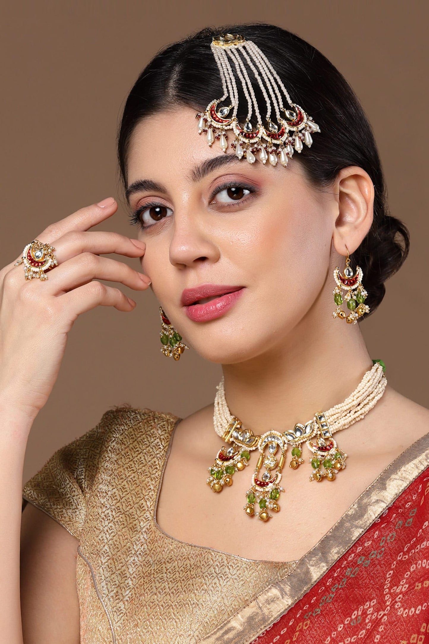 Begum Chaand Embellished Passa 
